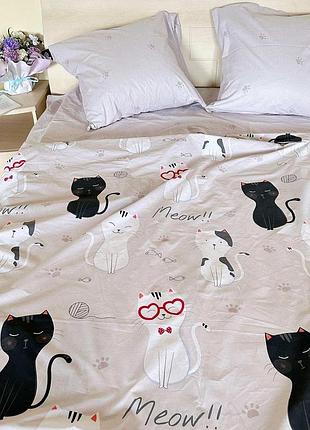 Постільна білизна з котиками