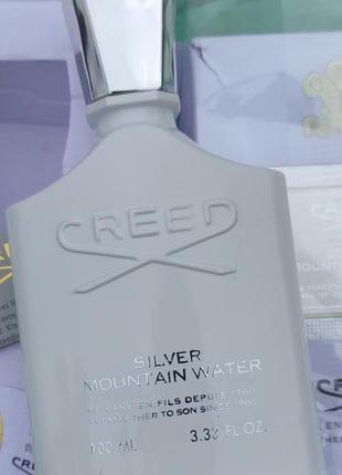 Парфюмированная вода объем 100 мл. уценка в стиле creed silver mountain water2 фото