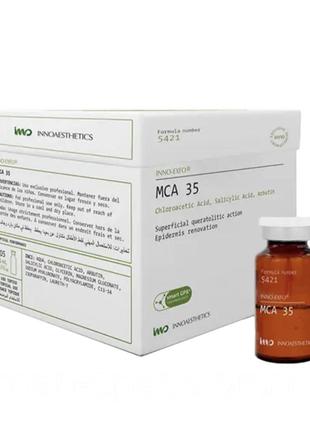 Innoaesthetics mca 35 биоревитализирующий пилинг для коррекции возрастных изменений кожи лица и шеи 5ml