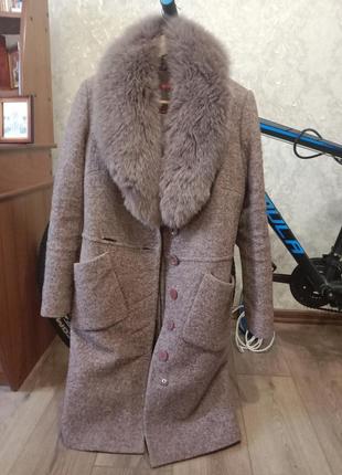 Пальто із міхом