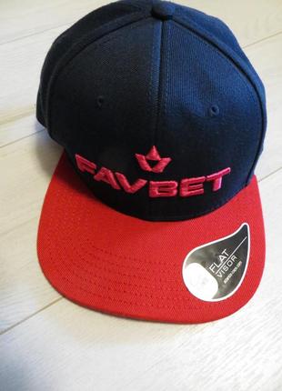 Кепка favbet от atlantis snap back размер one size