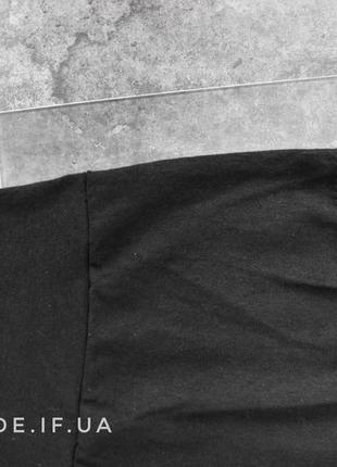 Літній комплект шорти і футболка nike (найк) (чорна футболка ,темно сірі шорти з чорним лого) маленький лого4 фото