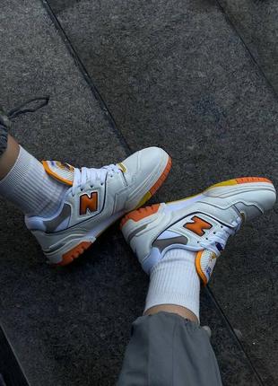 Кроссовки new balance 550 vivrante orange9 фото