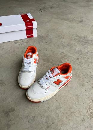 Кроссовки new balance 550 syracuse orange6 фото