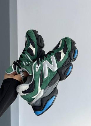 New balance 9060 женские кроссовки замшевые 36-411 фото