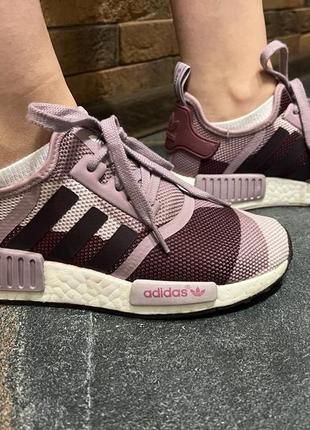 Кроссовки adidas nmd runner cherry (е421)
