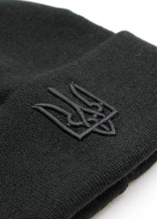 Шапка з вишивкою герб жіноча/чоловіча брендова, спортивна модна демісезонна шапка3 фото
