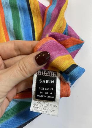 Топ цветной shein3 фото