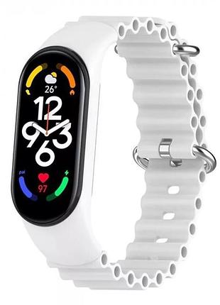 Ремінець ocean mi band 5/6 (white) 47331