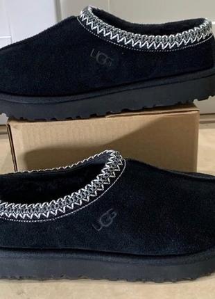 Ugg tasman чорні угги в стилі ugg tasman