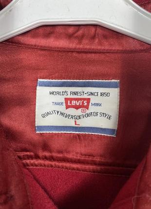 Levis tab куртка коуч базова жакет jacket хутро фланелева usa вінтажна рубашка харік унісекс червона sb skate polar (stussy x carhartt x dickies)6 фото