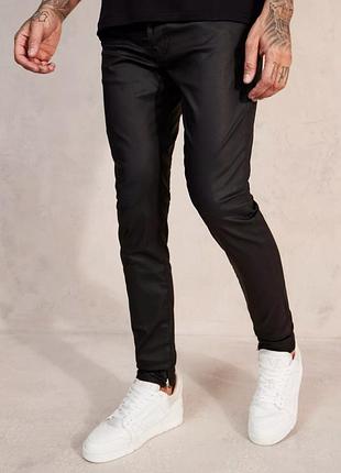 Штани скінні з покриттям