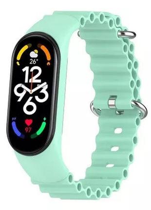 Ремінець ocean mi band 5/6 (sea blue) 47331
