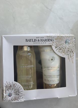 Люксовый подарочный набор baylis & harding jojoba, vanilla & almond oil luxury.