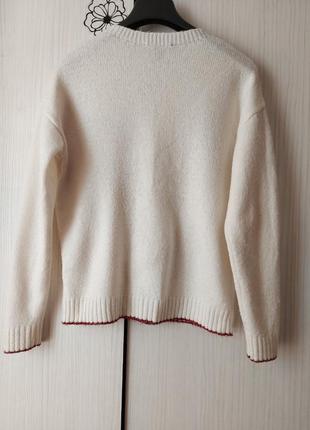 Теплый свитшот, вязаная кофта, свитер3 фото