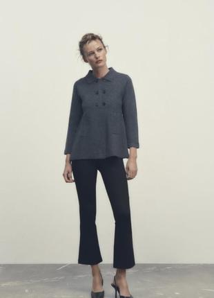 Штани клеш zara xs2 фото