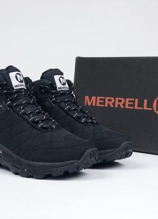 Кросівки чоловічі утеплені на зиму merrell/термо кросівки на зиму для чоловіків/утепдене чоловіче взуття1 фото