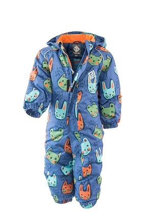 Сплошной зимний комбинезон на мальчика р.86,98 чехия