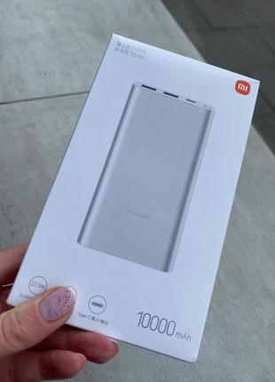 Повербанк xiaomi mi power bank 3 10000mah 22.5w1 фото