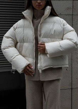 Тепла куртка оверсайз зима8 фото