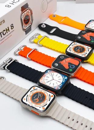 Смар часы l8 ultra max 49 mm 1:1 apple watch! amoled.преміум'якість. є гвинти та фіксатор ремінця.