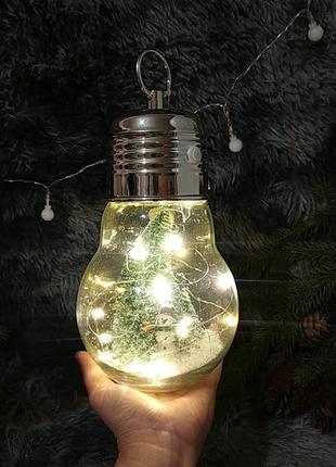 Ночник новогодний светильник лед подсветка led рождественская декорация инсталляция