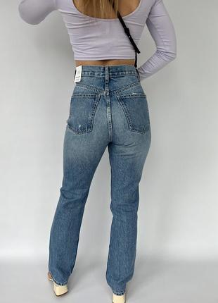 Джинсы high-rise straight-fit zara / прямые джинсы zara8 фото