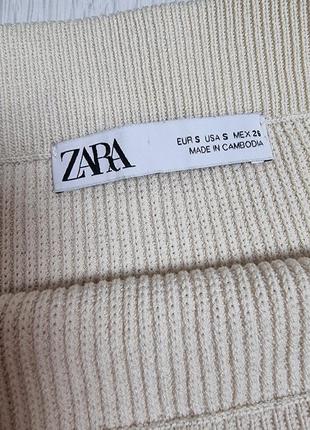 Юбка трикотажная миди zara9 фото