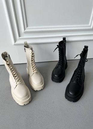 Женские зимние кожаные ботинки 😍2 фото