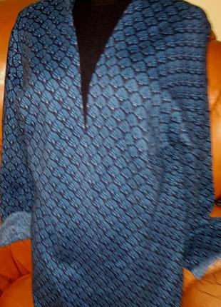 Голубой свитерик пиджачок seasalt cornwall 12-404 фото