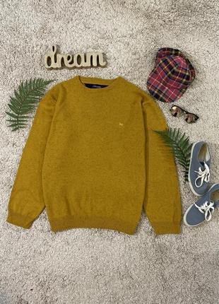 Яскравий теплий светр, джемпер з вовною №21