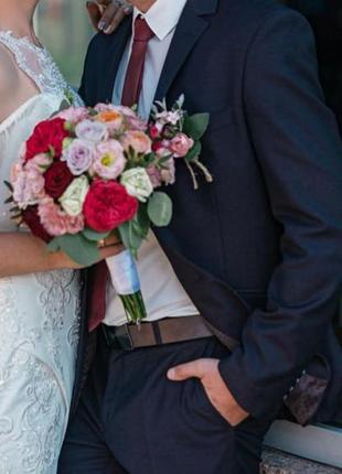Свадебный костюм, мужской костюм, костюм на выпускной