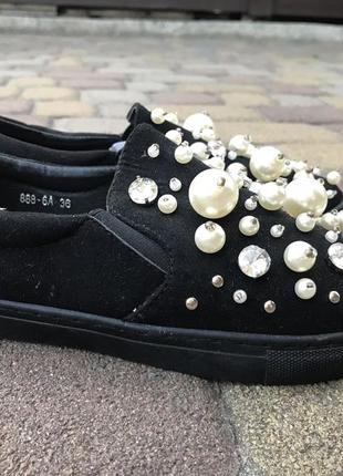 Нові шикарні мокасини 36 розмір 23 см устілка 37 розмір 23,5 см устілка4 фото