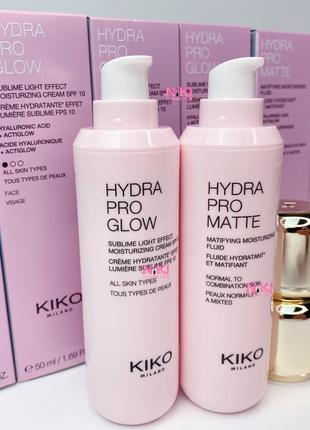 База kiko milano hydra pro glow. hydra pro matte. кіко мілано3 фото