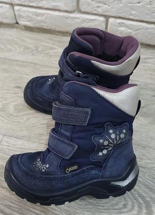 Продам зимние ботинки ecco р. 25 2