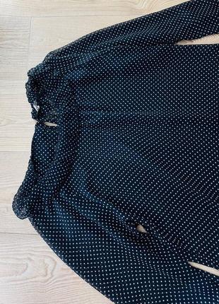 Шикарна шифонова блуза сорочка6 фото