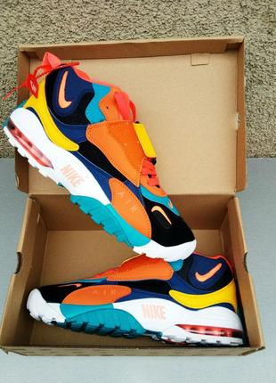 Nike air max speed turf кроссовки мужские яркие стильные высокие нубук р 412 фото