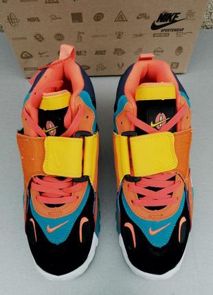 Nike air max speed turf кроссовки мужские яркие стильные высокие нубук р 415 фото