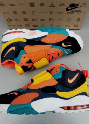 Nike air max speed turf кроссовки мужские яркие стильные высокие нубук р 416 фото