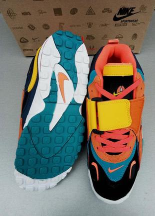 Nike air max speed turf кроссовки мужские яркие стильные высокие нубук р 417 фото