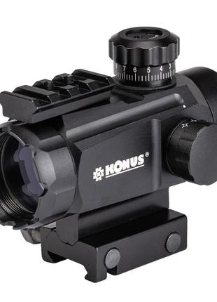 Тактичний коліматор konusight 1x35  чорний