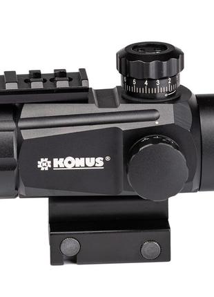 Тактический коллиматор konusight 1x35 черный3 фото