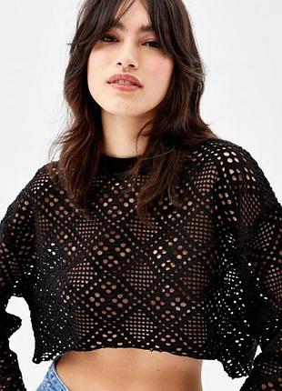 Свiтшот bershka оверсайз