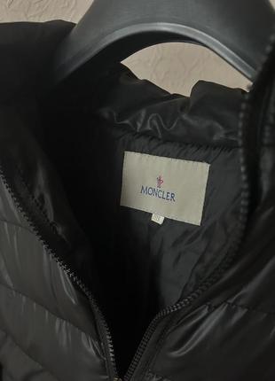 Женский зимний пуховик с капюшоном moncler down jacket3 фото