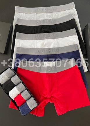 Люксовий набір трусів calvin klein striped long