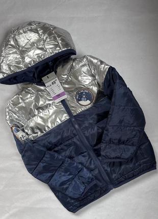 Новая демисезонная куртка для мальчика на возраст 4-5 лет