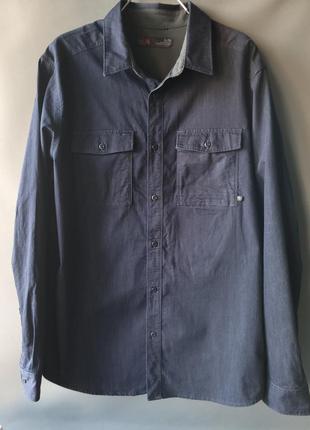 Hard wear cordura джинсовая сорочка