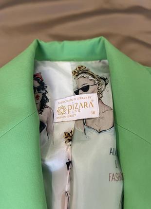 Пиджак зеленый италия6 фото