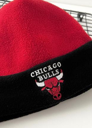 Шапка drew pearson x chicago bulls vintage fleece hat2 фото