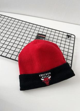 Шапка drew pearson x chicago bulls vintage fleece hat1 фото